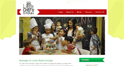 Desktop Screenshot of littlechefskitchen.com